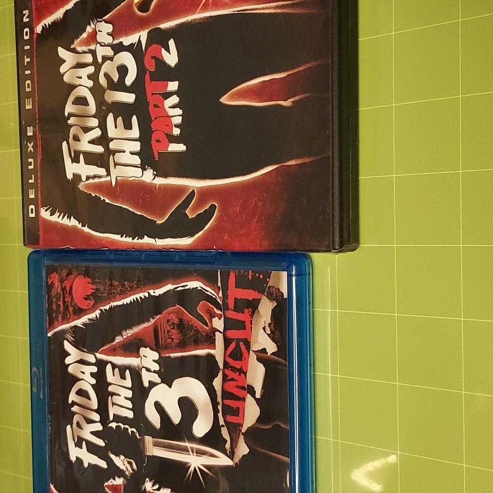 Friday, the 13 DVD and blue ray disc